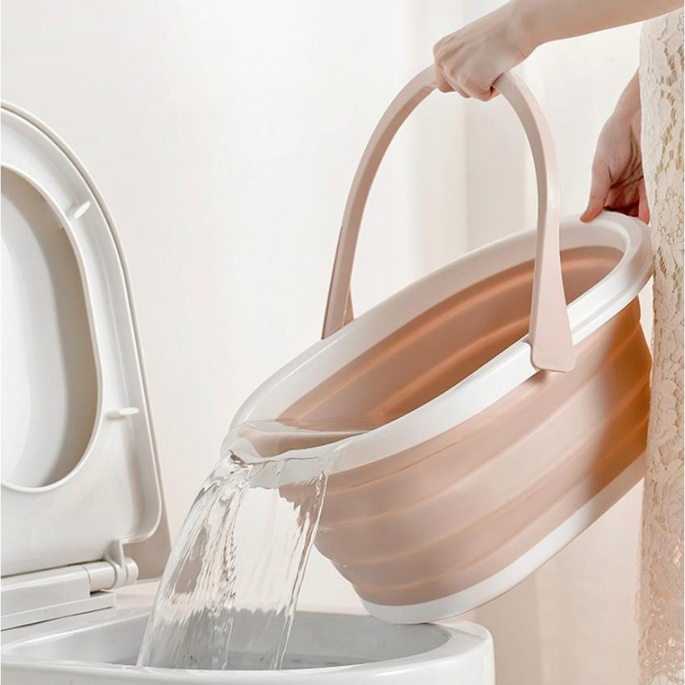 Foldable Mop Bucket Space Saving Collapsible Cleaning Bucket For Home Use 3