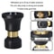 Heavy Duty Metal Garden Watering & Car Wash High Flow Nozzle