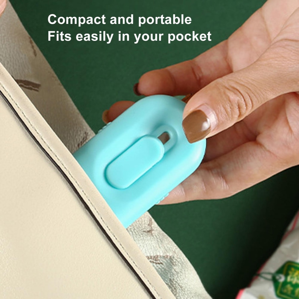 Magnetic Mini Handheld Vacuum Sealer with Cutter Portable Food Storage Sealer