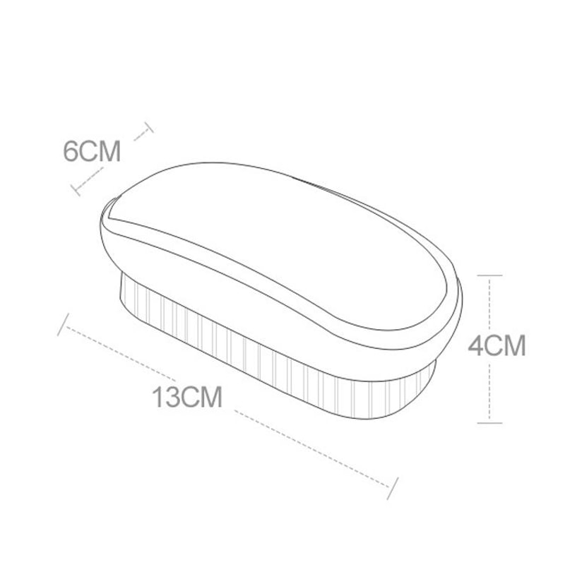 Soft Bristle Shoe Cleaning Brush MultiPurpose Laundry Scrub Brush For Clothes Footwear 1