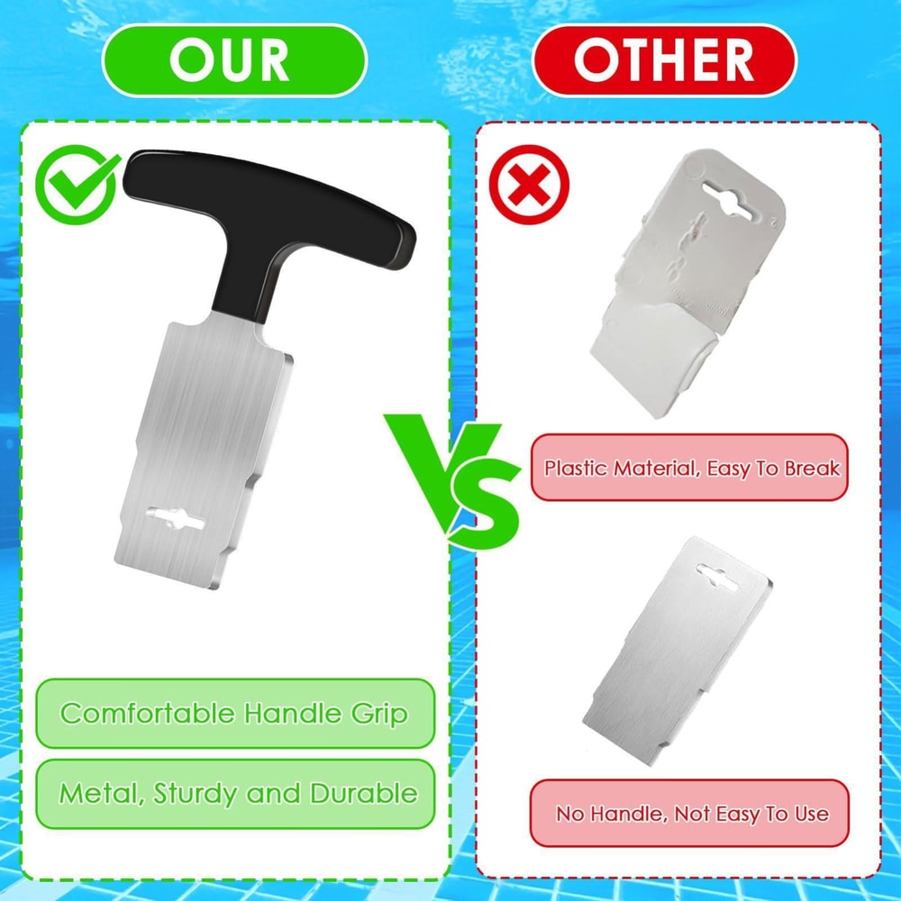 Heavy Duty Pool Plug Removal Tool For Hayward Jets Stainless Steel Pool Jet Removal Tool 4