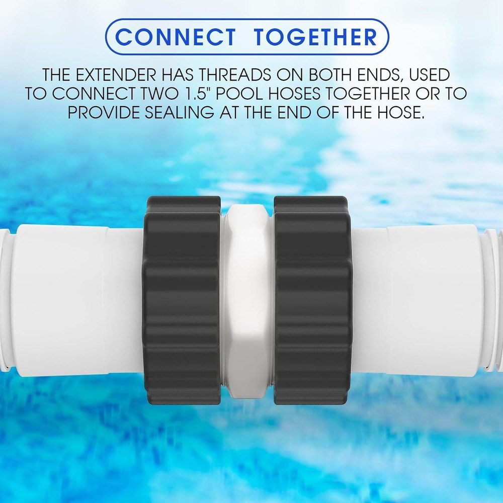Pool Hose Connector Splitter for Intex Coleman Hayward Leakproof Adapter