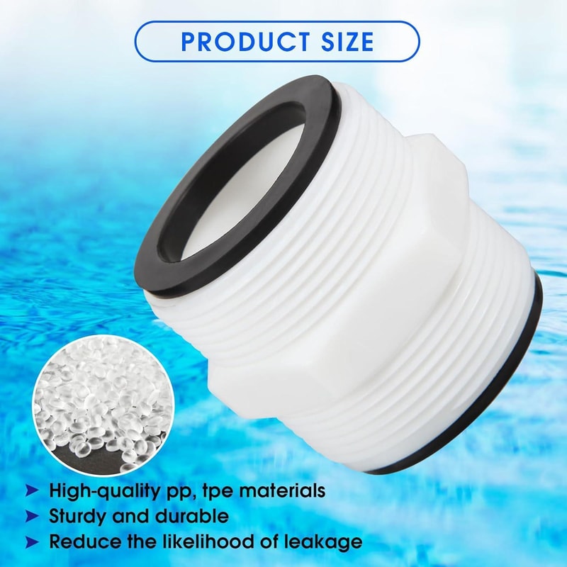 Pool Hose Connector Splitter for Intex Coleman Hayward Leakproof Adapter