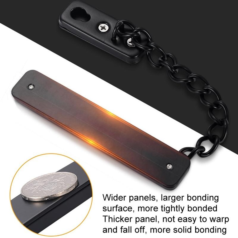 Heavy Duty Door Security Chain Lock Anti Burglary Door Latch For Home Safety 2