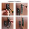 Heavy Duty Door Security Chain Lock Anti Burglary Door Latch For Home Safety 6