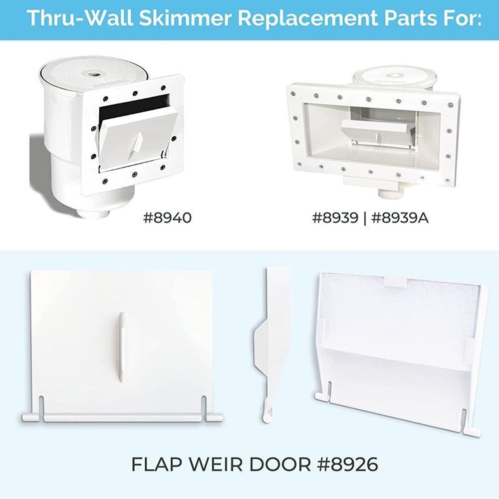 Durable Pool Skimmer Weir Gate Replacement Flapper For Clear Water Flow 3