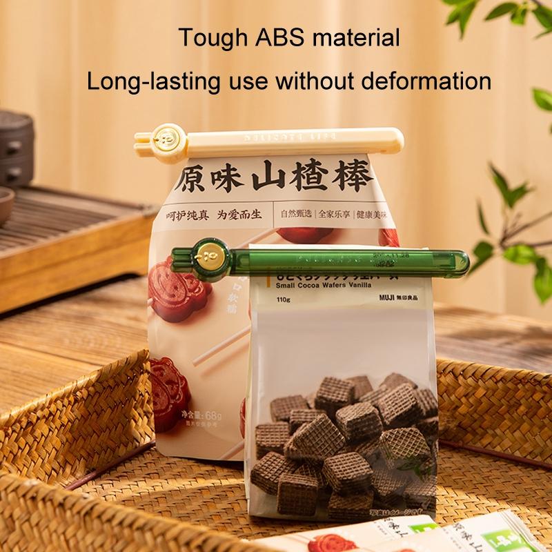 Magnetic Bag Sealing Clips For Food Storage Freshness Kitchen Snack Organizer 10