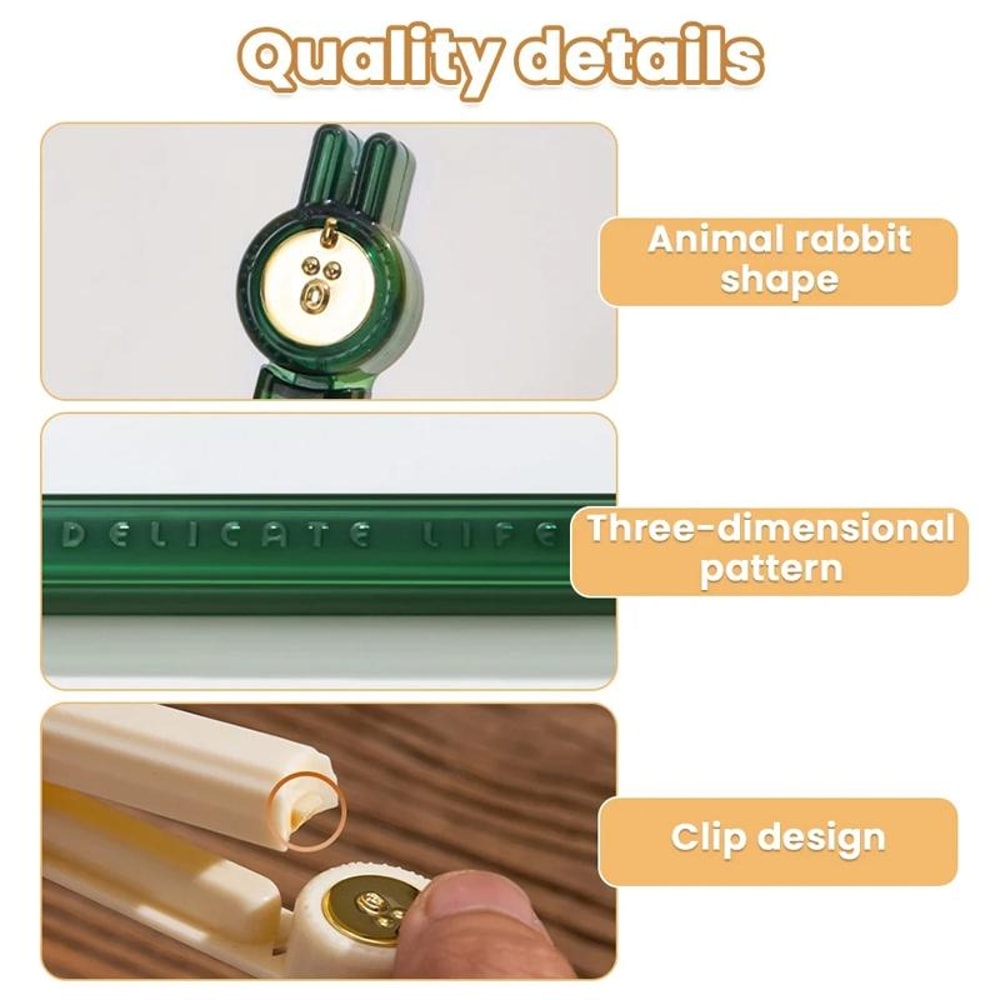 Magnetic Bag Sealing Clips For Food Storage Freshness Kitchen Snack Organizer 2