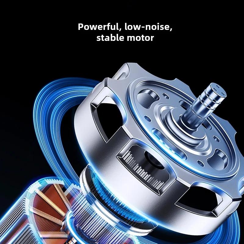 USB Rechargeable Electric Coffee Grinder Adjustable Burr Portable Coffee Bean Grinder 4