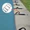 3Pack Stainless Steel Pool Cover Buckle Set For Secure Safety Cover Anchoring 3