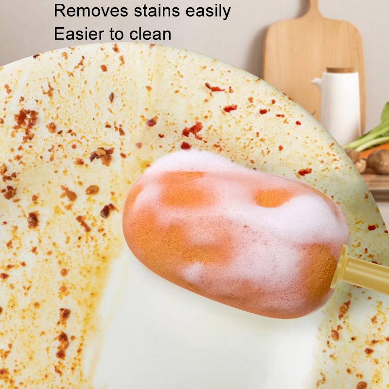 3 In 1 Bottle Cleaning Brush Long Handle Multifunctional Cup Cleaner Tool 9