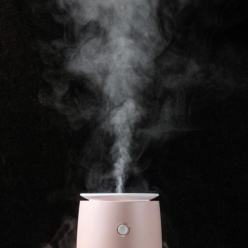 Fish Pattern Portable USB Cool Mist Mini Humidifier For Bedroom Office Silent Desk Air Moisture Dev 6