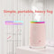 Fish Pattern Portable USB Cool Mist Mini Humidifier For Bedroom Office Silent Desk Air Moisture Dev 7