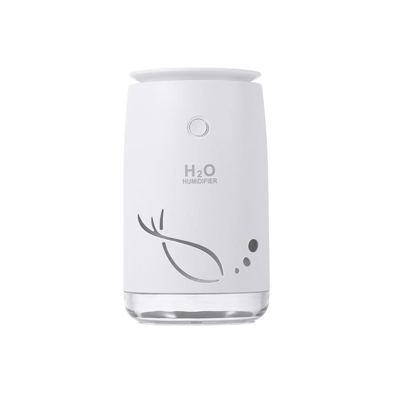 Fish Pattern Portable USB Cool Mist Mini Humidifier For Bedroom Office Silent Desk Air Moisture Dev 2