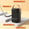 Portable PTC Heater With Remote Control Touch Screen Desktop Space Heater 3