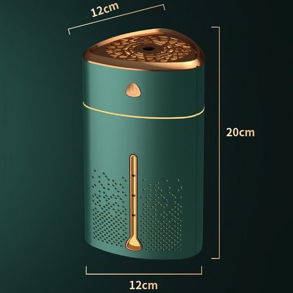 Silent USB Ultrasonic Humidifier With Silver Ion Purification And Night Light 1