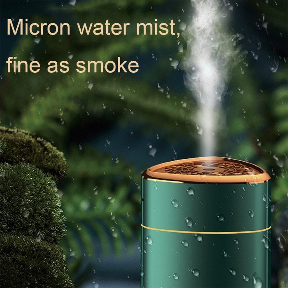 Silent USB Ultrasonic Humidifier With Silver Ion Purification And Night Light 6