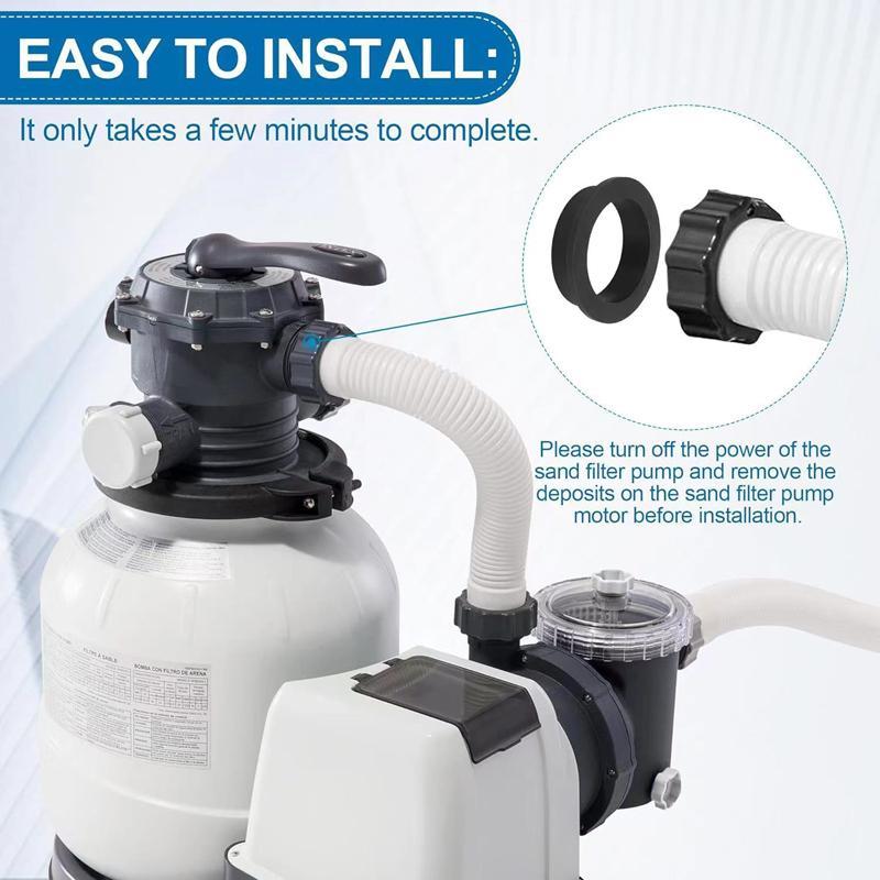 Universal Pool Pump O Ring Gasket Kit For Intex Sand Filter Leak Proof Motor Seal Replacement 1