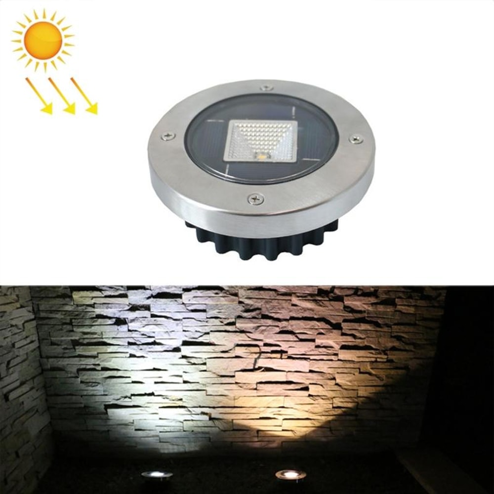 Solar Ground Lights Waterproof LED Garden Pathway Lighting For Outdoor Landscaping 0