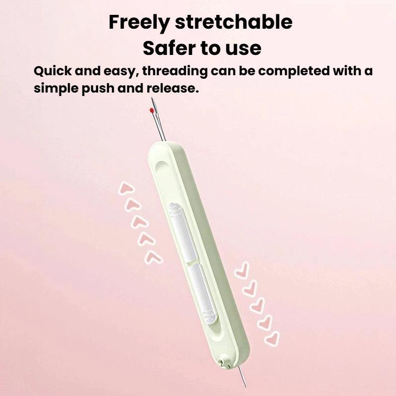Multifunctional Portable Needle Threader Seam Ripper Telescopic Sewing Tool Kit 4