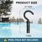 Universal Pool Robot Hook For Telescopic Poles Safe Easy Cleaner Retrieval Tool 3