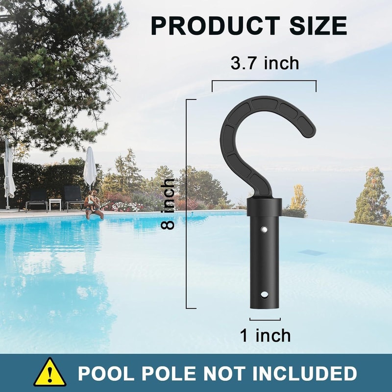 Universal Pool Robot Hook For Telescopic Poles Safe Easy Cleaner Retrieval Tool 3