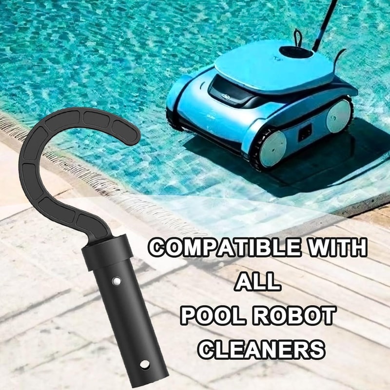 Universal Pool Robot Hook For Telescopic Poles Safe Easy Cleaner Retrieval Tool 2