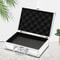 Aluminum Alloy Portable Tool Box Multifunctional Lockable Storage Case Silver