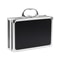 Aluminum Alloy Portable Tool Box Multifunctional Lockable Storage Case Silver