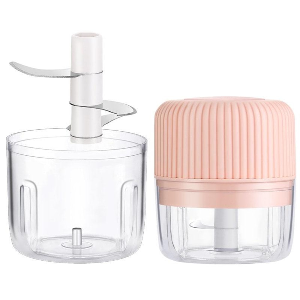Portable USB Mini Food Processor Electric Garlic Chopper for Baby Food & Everyday Prep