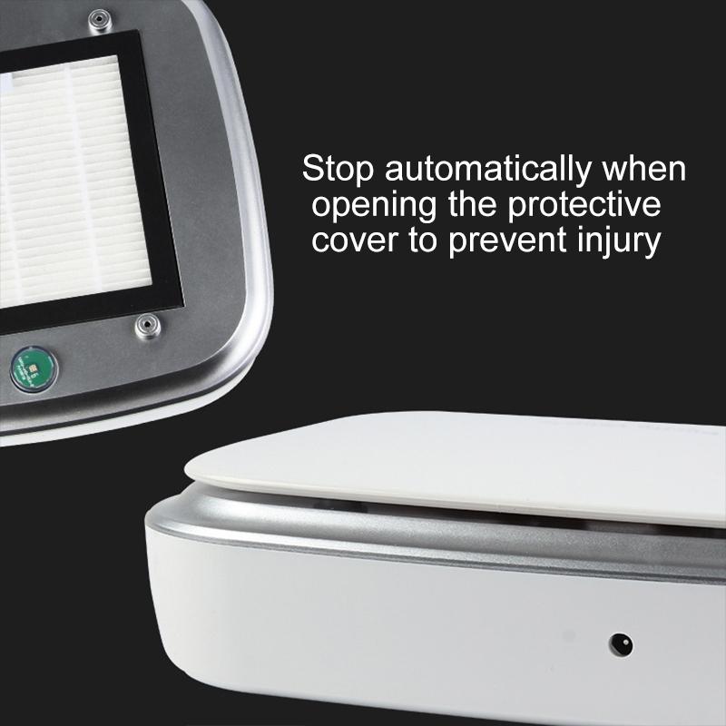 Smart Touch Car Air Purifier With Negative Ion Filtration USB Portable Cleaner 3