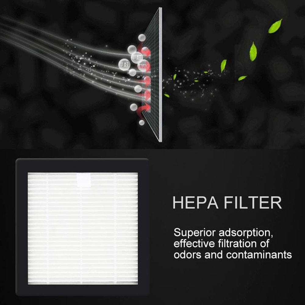 Smart Touch Car Air Purifier With Negative Ion Filtration USB Portable Cleaner 4