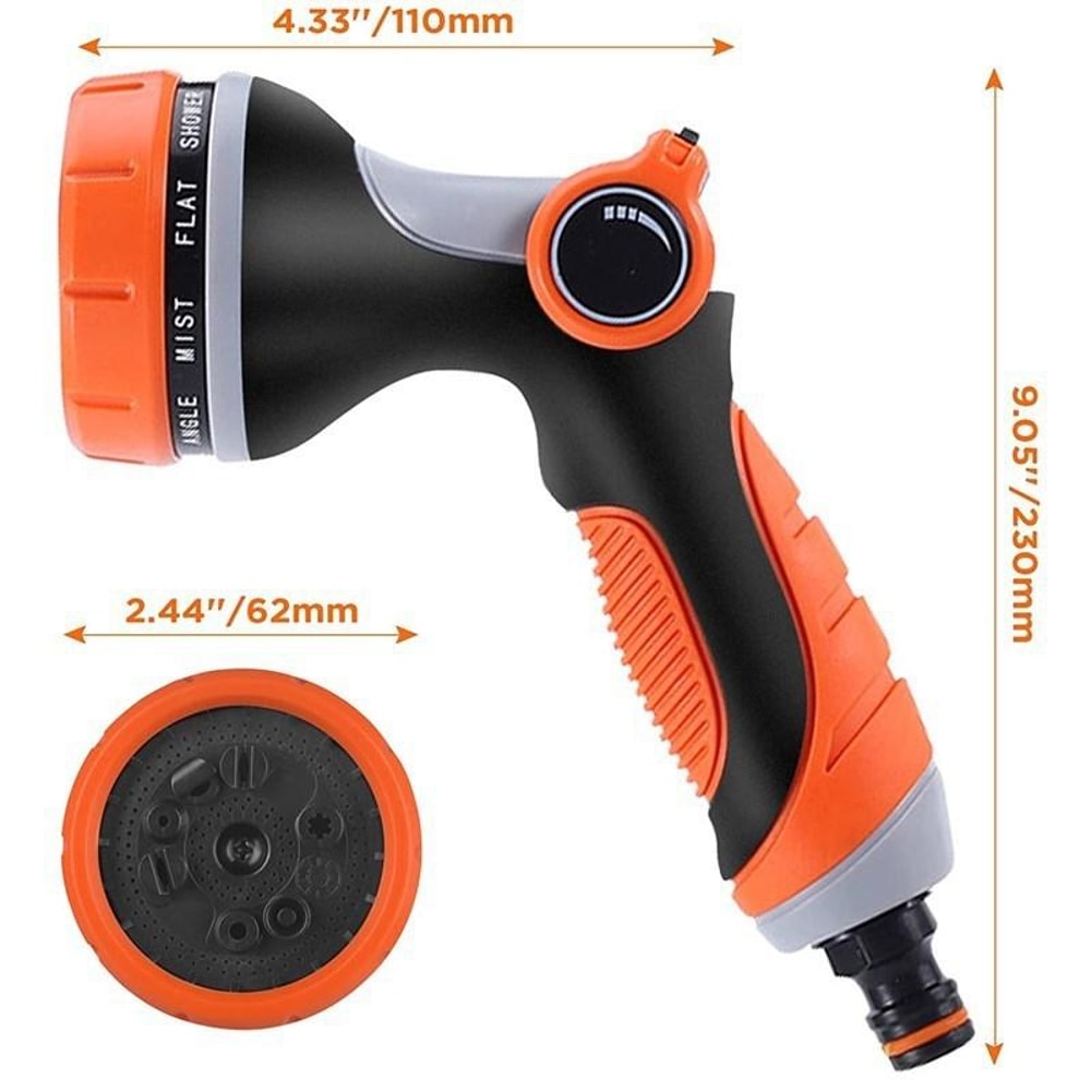 Multifunctional Garden Hose Nozzle Watering & Car Wash Spray Gun