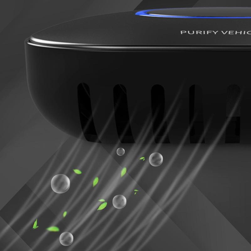 Smart Touch Car Air Purifier With Negative Ion Filtration For Home Vehicle 10
