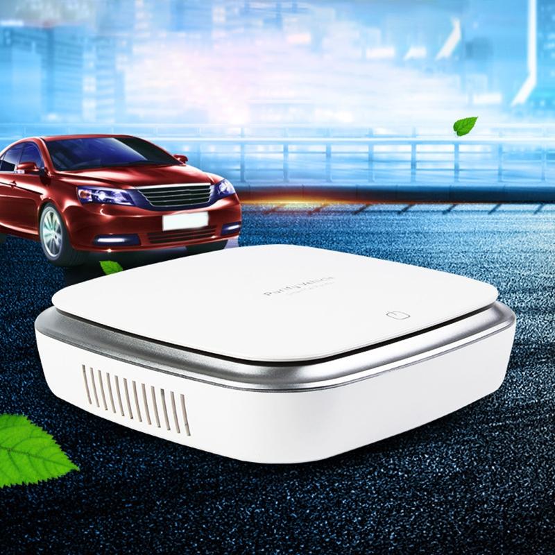 Smart Touch Car Air Purifier with Negative Ion Filtration for Home & Vehicle
