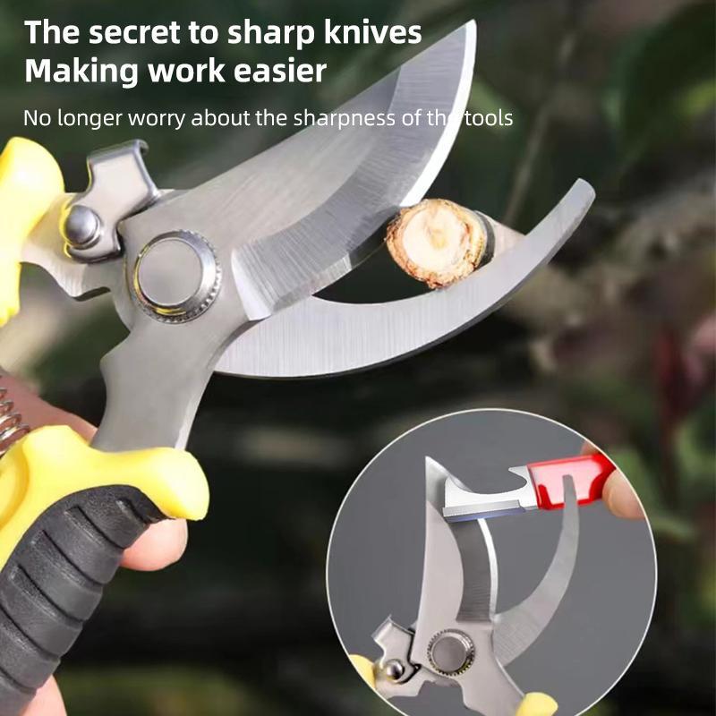 Portable Knife Garden Tool Sharpener Multifunction Handheld Bottle Opener Wrench Tool 6