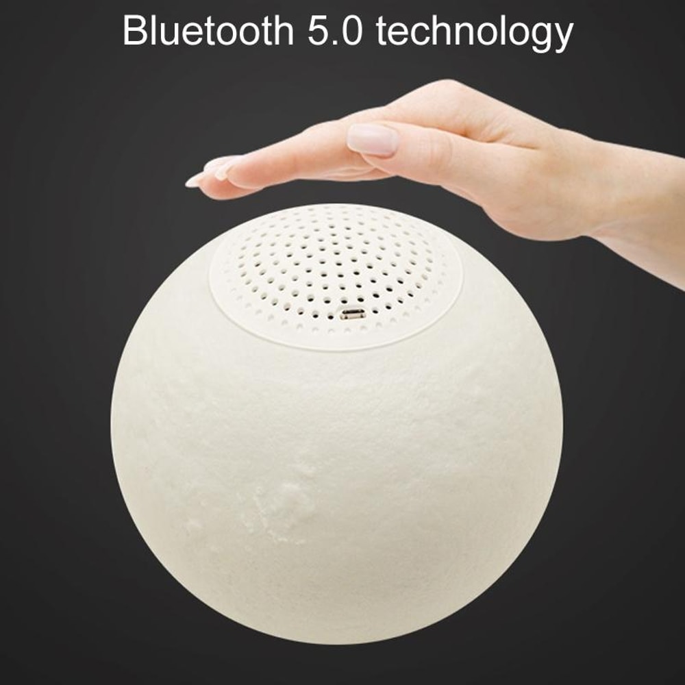 Magnetic Levitation Speaker Floating Bluetooth Speaker With Ambient Light Decor 4