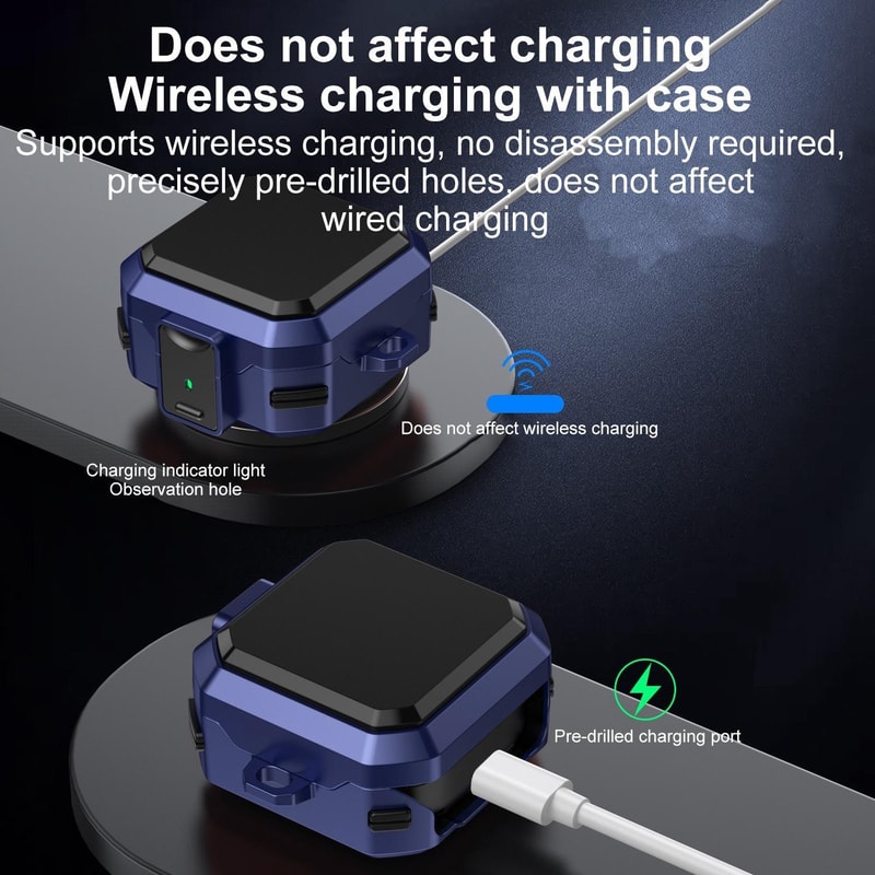 Thunder Armor Buds 4 Case Cover Shockproof Clip On Case For Buds Protective Shell 10