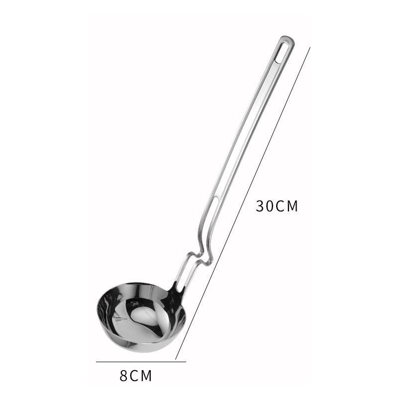 Stainless Steel HotPot Hanging Soup Ladle Skimmer Spoon for Hot Pot & Home Cooking