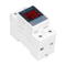 Dual Display DIN Rail Voltage Current Meter For Home Electrical Monitoring 3