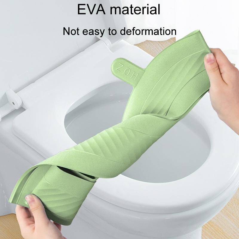 EVA Waterproof Toilet Seat Cushion Soft Washable Padded Toilet Seat Cover For Comfort Hygiene 3