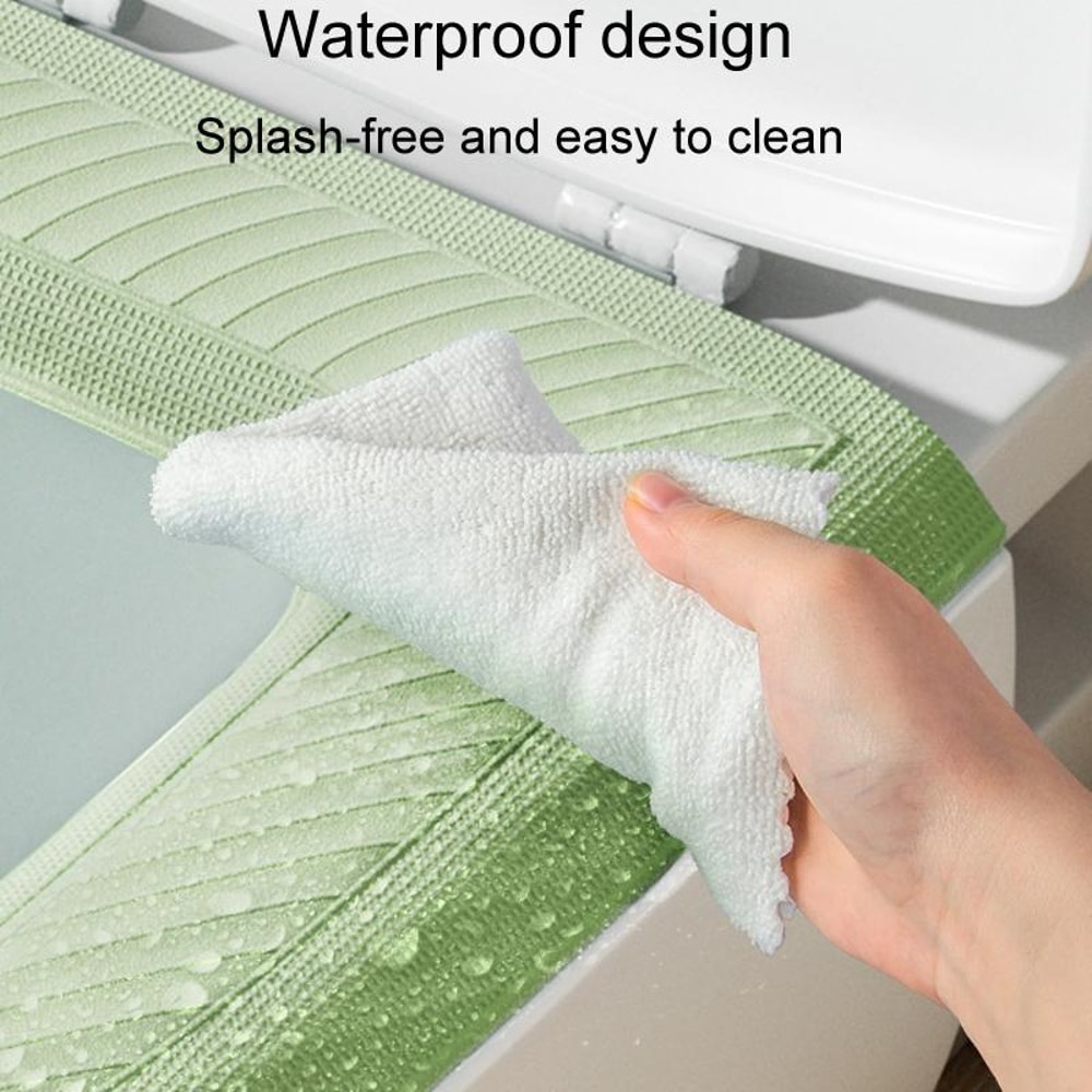 EVA Waterproof Toilet Seat Cushion Soft Washable Padded Toilet Seat Cover For Comfort Hygiene 5