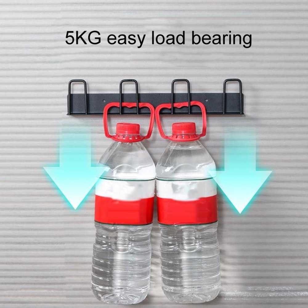 Wall Mounted Cup Holder Inverted Cup Rack No Drill Drainage Mug Organizer 5