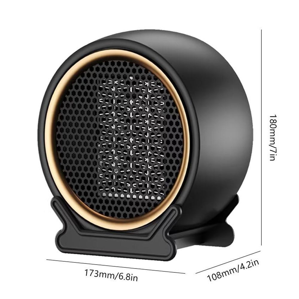 1800W Portable Electric Heater Desktop Space Heater Fast Heating Ceramic Heater With Safety Shutoff 1