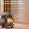 1800W Portable Electric Heater Desktop Space Heater Fast Heating Ceramic Heater With Safety Shutoff 8