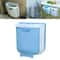 Foldable Kitchen Hanging Trash Can Wall Mounted Garbage Bin For Home And Car 13