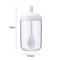 Round Seasoning Jar With Spoon Airtight Spice Storage Container White Minimal Kitchen Organizer 1
