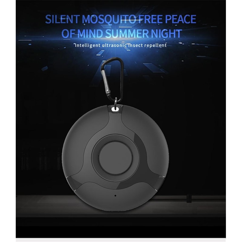 Ultrasonic Mosquito Repellent USB Electronic Pest Repeller Smart Indoor Outdoor Device