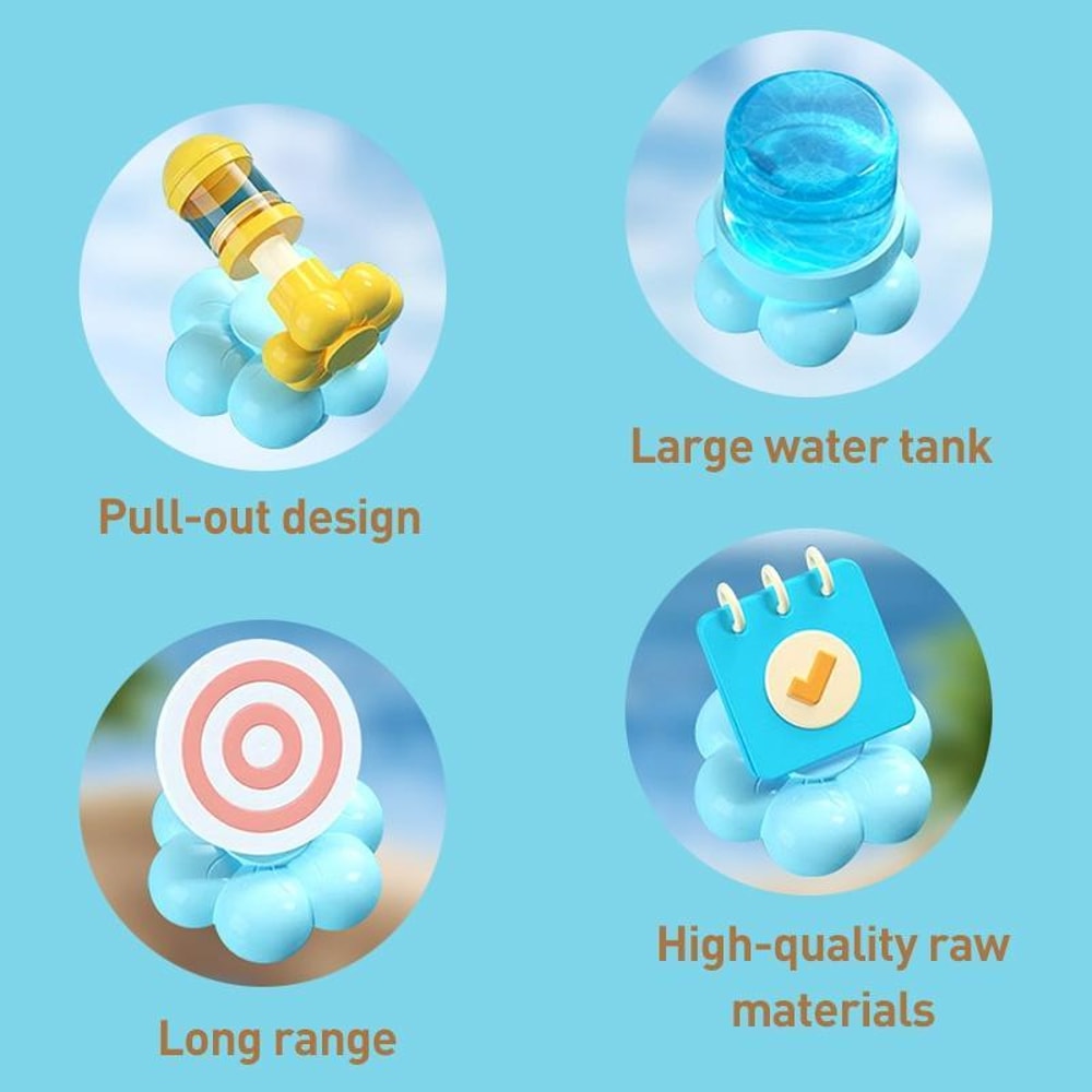 Fireworks Splash Water Gun Toy For Kids Outdoor Summer Pool Party Fun 3