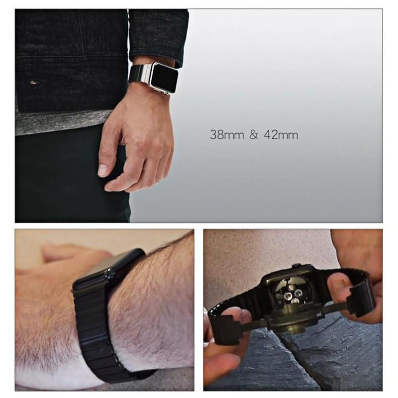 Stainless Steel Watch Band Replacement Strap 6